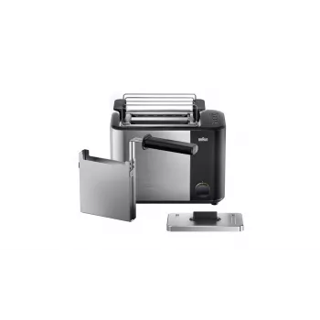Braun HT 5015 BK 13 2 sneetjes 1000 W zwart