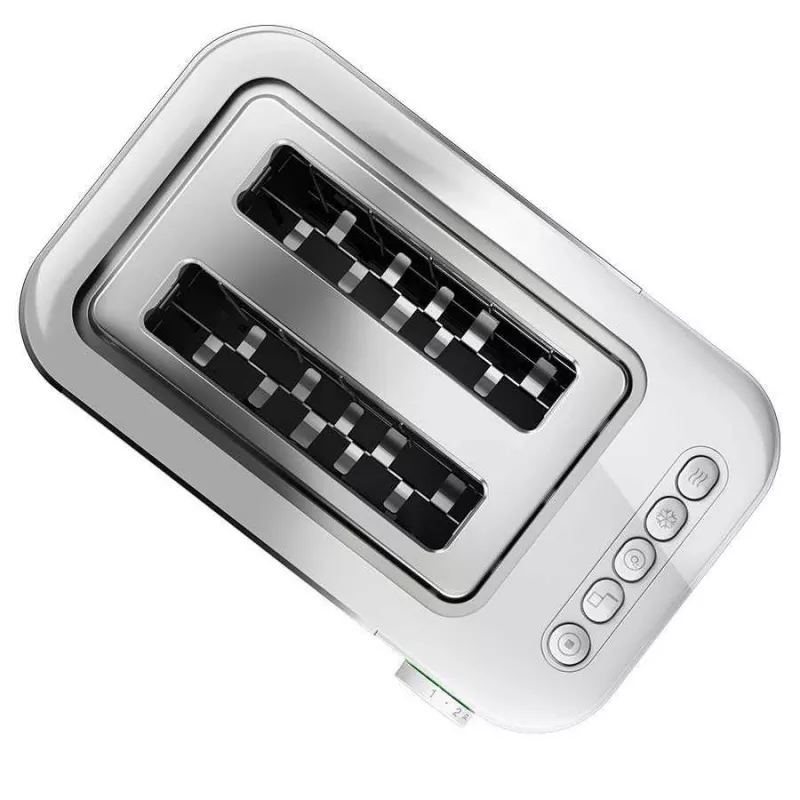 Braun GRILLE-PAIN HT5015WH 13 2 sneetjes 1000 W grijs, wit