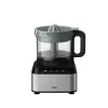 Braun FP 3233 SI keukenmachine 800 W 2,1 L zwart, roestvrij staal