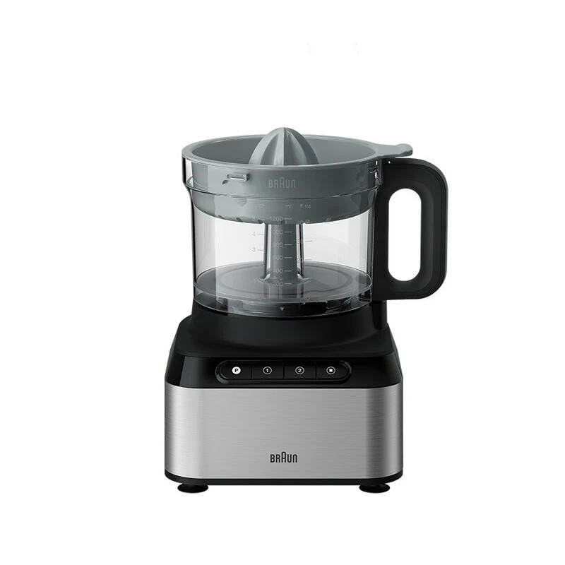 Braun FP 3233 SI keukenmachine 800 W 2,1 L zwart, roestvrij staal