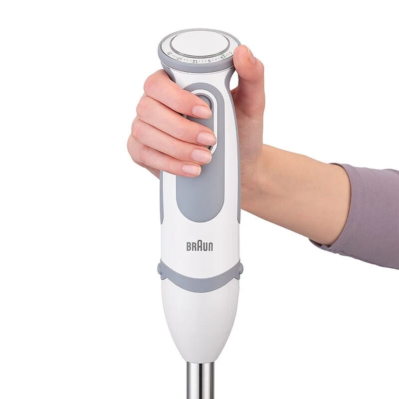 Braun MQ 5235 WH 0,5 L kookmixer 1000 W grijs, wit