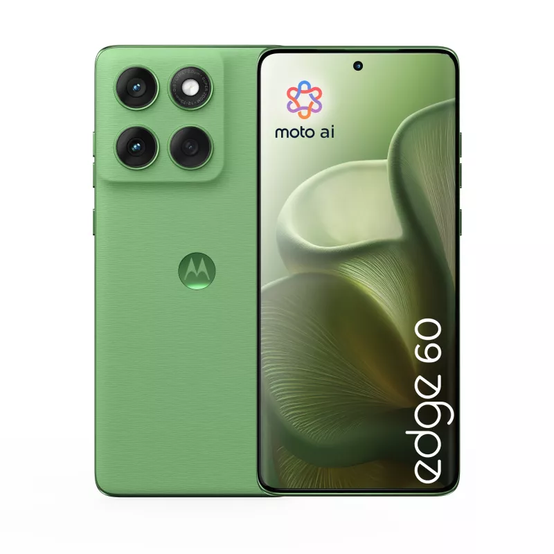 Motorola edge 60 16,9 cm (6,67 inch) dual-sim Android 15 5G USB Type-C 8 GB 256 GB 5200 mAh groen