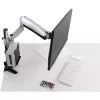 Techly onder tafel verstelbare CPU-houder, 5 kg, 75 x 75 mm, 100 x 100 mm, zwart