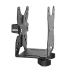 Techly onder tafel verstelbare CPU-houder, 5 kg, 75 x 75 mm, 100 x 100 mm, zwart
