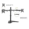 Techly ICA-LCD 2524 Monitorarm / -standaard 81,3 cm (32 inch) bureau zwart
