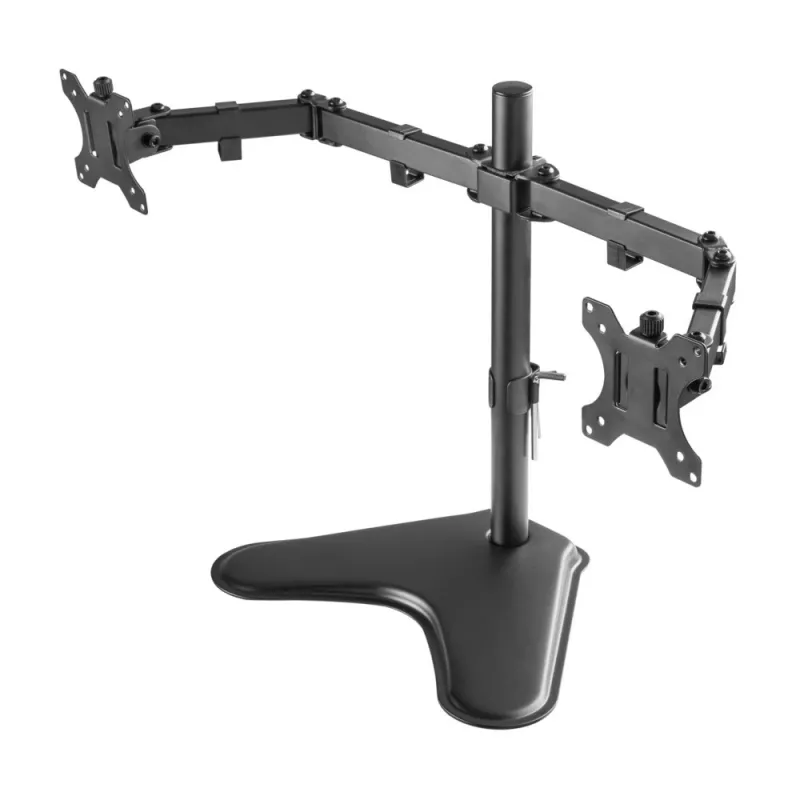 Techly ICA-LCD 2524 Monitorarm / -standaard 81,3 cm (32 inch) bureau zwart