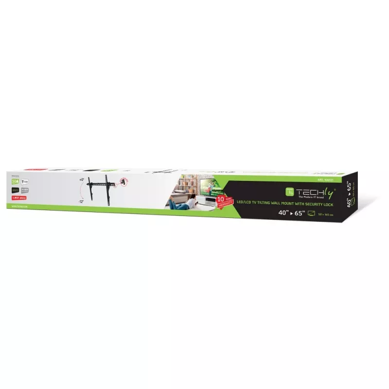 Techly ICA-PLB-133LTY 165,1 cm (65 inch) zwart