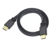 Techly HDMI 2.0 platte kabel High Speed met Ethernet A/A M/M 1m