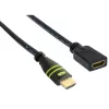 Techly HDMI High Speed met Ethernet verlengkabel 4K 30Hz M/F 5,0 m