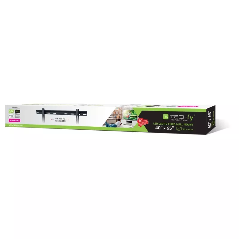 Techly ICA-PLB-114L 165,1 cm (65 inch) zwart