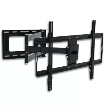 Techly slanke wandbeugel voor 32-70 inch LCD LED tv zwart, 81,3 cm (32 inch), 177,8 cm (70 inch), 45 kg, 600 x 400 mm, -10 - 5°, zwart