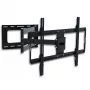Techly slanke wandbeugel voor 32-70 inch LCD LED tv zwart, 81,3 cm (32 inch), 177,8 cm (70 inch), 45 kg, 600 x 400 mm, -10 - 5°, zwart