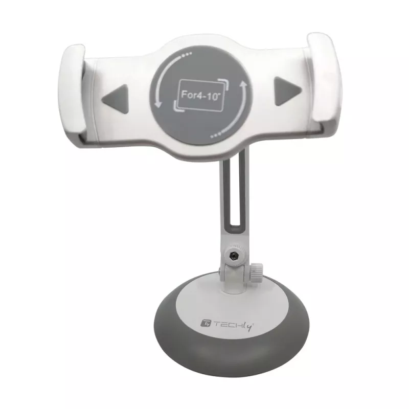 Techly universele desktopstandaard voor smartphone en tablet tot 10 inch