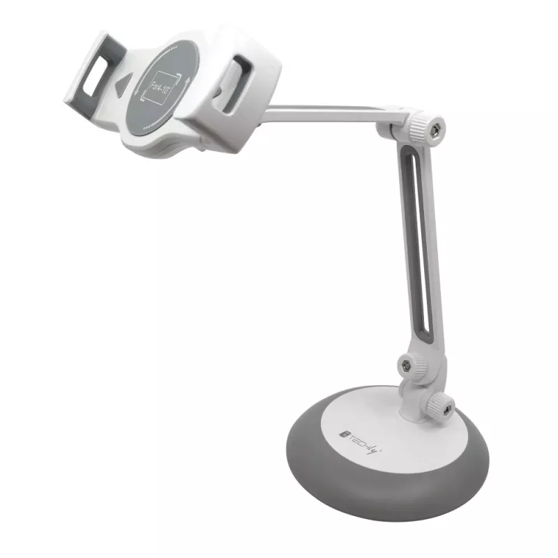 Techly universele desktopstandaard voor smartphone en tablet tot 10 inch