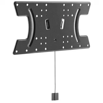 Techly slanke wandbeugel voor OLED-tv 32-65 inch zwart, 81,3 cm (32 inch), 165,1 cm (65 inch), 30 kg, 100 x 100 mm, 400 x 200 mm, zwart