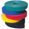Techly klittenbandrol kabelmanagement lengte 10 m breedte 20 mm zwart