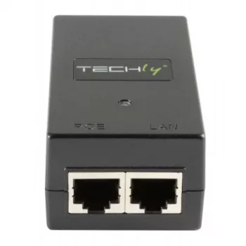 Techly I-SWHUB-1500STY PoE-adapter Fast Ethernet 48 V