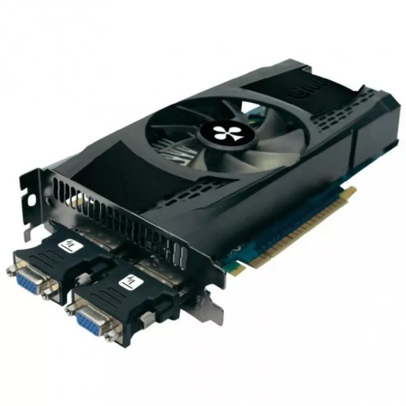 Techly DVI-stekker/VGA-bus analoge videoadapter zwart, DVI-A, VGA, zwart