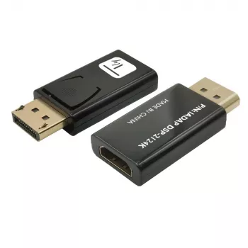 Techly IADAP DSP-2124K kabeladapter zwart