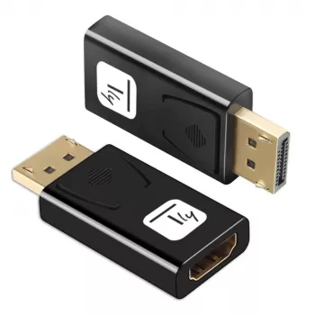 Techly IADAP DSP-2124K kabeladapter zwart