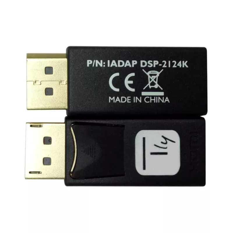 Techly IADAP DSP-2124K kabeladapter zwart