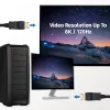 Techly ICOC DSP-A14-010NT DisplayPort-kabel 1 m zwart