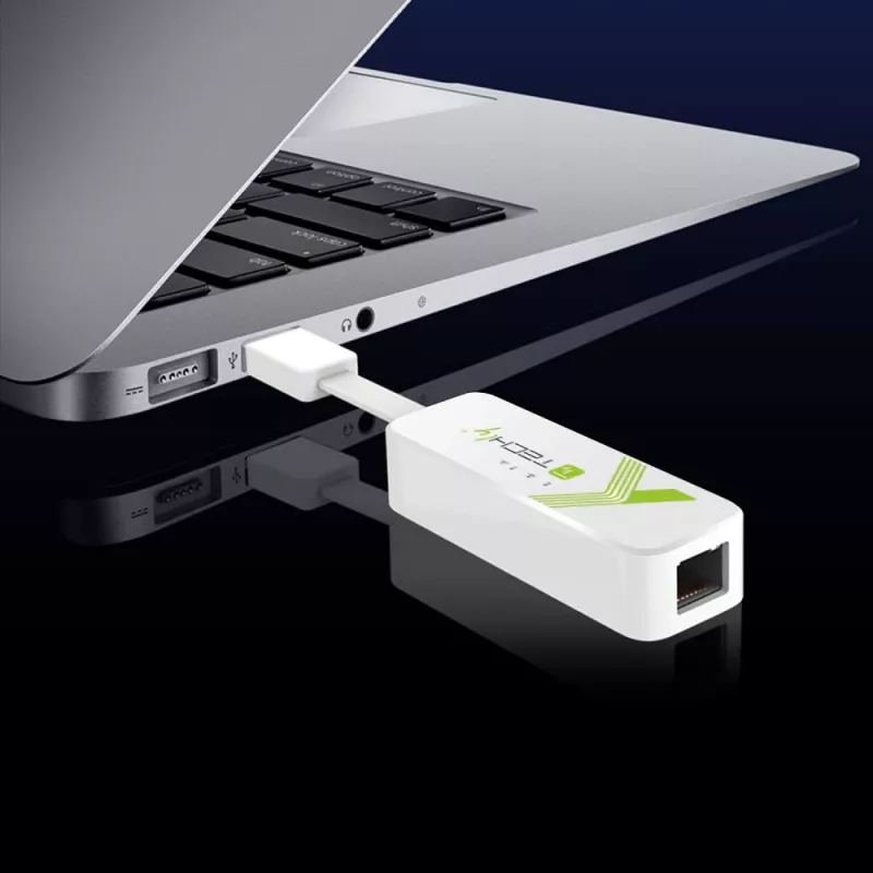 Techly IDATA USB-ETGIGA-3A USB 3.0 Gigabit Ethernet-netwerkadapter