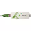 Techly USB 3.1 Type-C naar RJ45 Gigabit Ethernet-adapter, wit