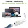 Techly USB 3.1 Type-C naar RJ45 Gigabit Ethernet-adapter, wit