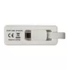Techly USB 3.1 Type-C naar RJ45 Gigabit Ethernet-adapter, wit