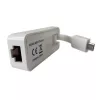 Techly USB 3.1 Type-C naar RJ45 Gigabit Ethernet-adapter, wit