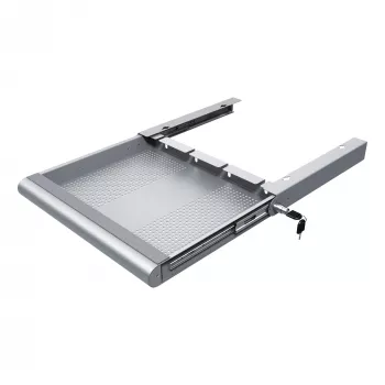 Dataflex Addit hardware-beveiligingslade 622, zilver, staal, effen, 530 mm, 450 mm, 75 mm