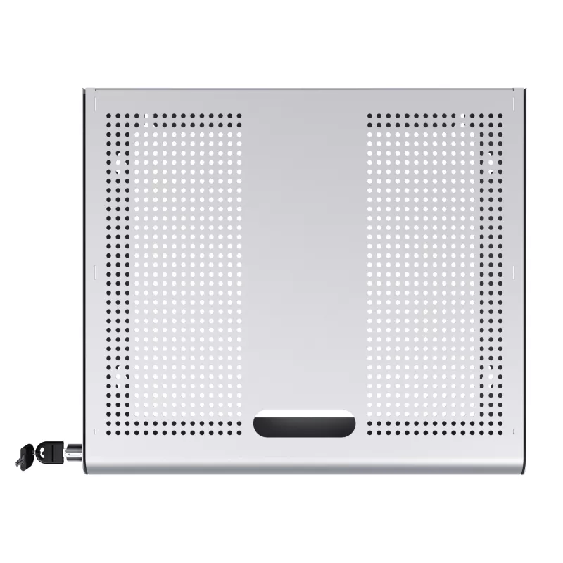 Dataflex Addit hardware-beveiligingslade 622, zilver, staal, effen, 530 mm, 450 mm, 75 mm