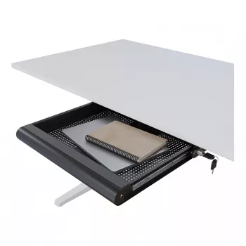 Dataflex 20.623 bureaulade-organizer staal zwart
