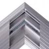 Dataflex Addit kabelbrug - hoekverbinding 482, zilver, aluminium, 500 kg, 2 cm, 203 mm, 305 mm