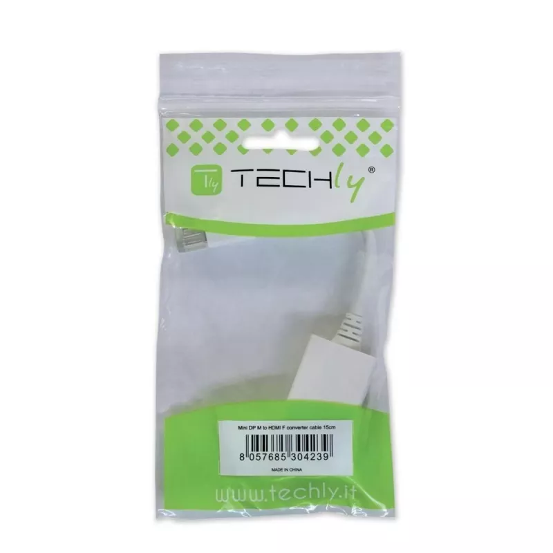 Techly converterkabel adapter USB 3.1 Type-C naar HDMI 1.4, 3.2 Gen 2 (3.1 Gen 2), USB Type-C, HDMI-uitgang