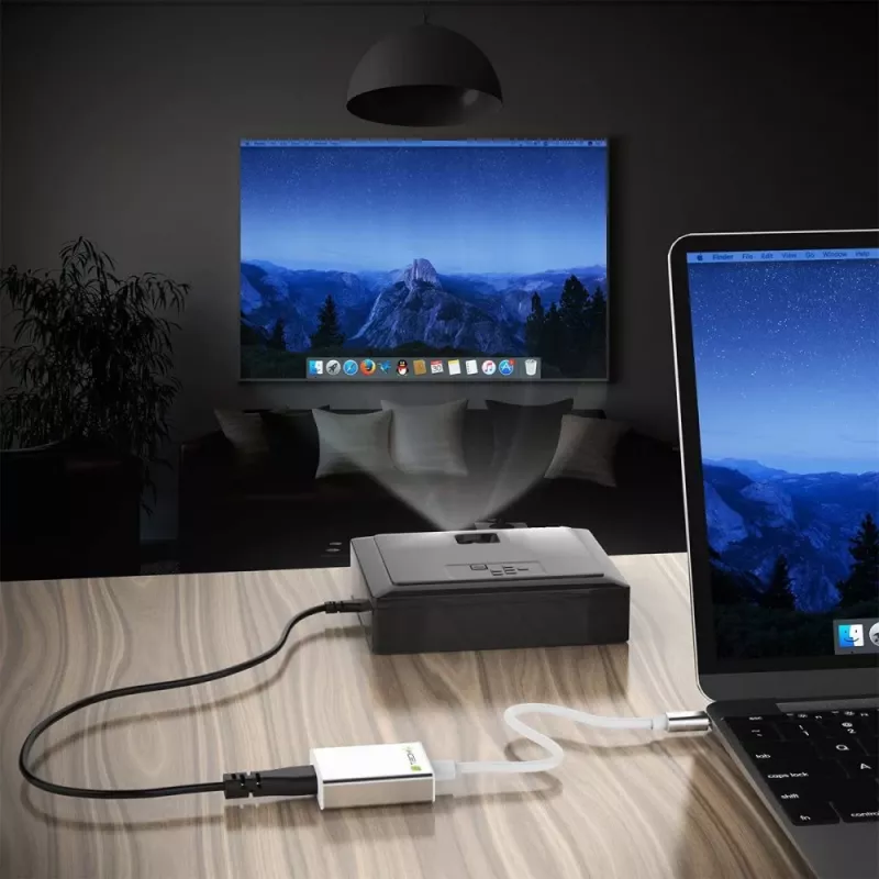 Techly converterkabel adapter USB 3.1 Type-C naar HDMI 1.4, 3.2 Gen 2 (3.1 Gen 2), USB Type-C, HDMI-uitgang