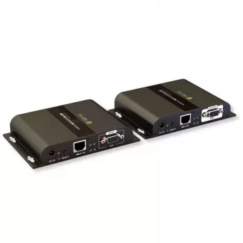 Techly IDATA EXTIP-383V AV-extender AV-zender & -ontvanger zwart