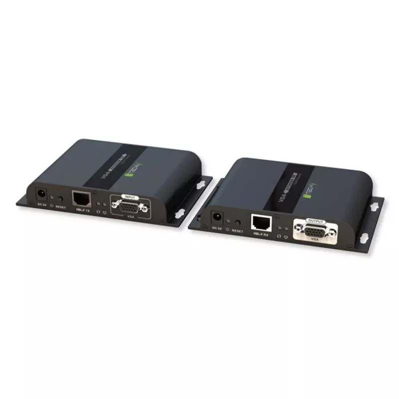 Techly IDATA EXTIP-383V AV-extender AV-zender & -ontvanger zwart