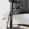 Techly ICA-LCD 2500 monitorhouder/-standaard 68,6 cm (27 inch) bureau zwart