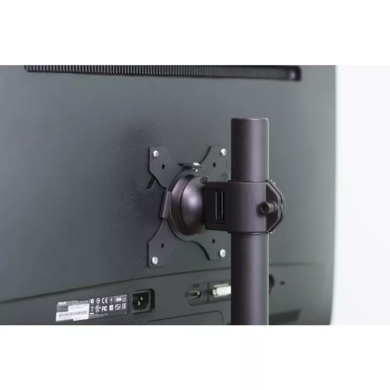 Techly ICA-LCD 2500 monitorhouder/-standaard 68,6 cm (27 inch) bureau zwart