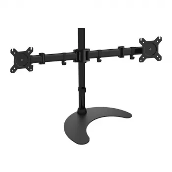 Techly tafelstandaard voor 2 monitors 13-27 inch met voet h.400m ICA-LCD 3410 68,6 cm (27 inch) zwart