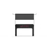 Res-Tech X1-GT RES TABLE, zwart, aluminium, 13 kg, Italië