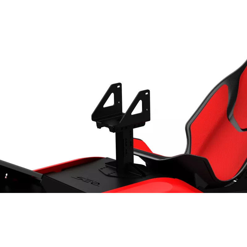 Res-Tech X1 DD SUPPORT FANATEC, racing-wheelbase-houder, zwart, aluminium, DD1, DD2, 300 mm, 300 mm