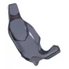 Res-Tech X1 CARBON SEAT - grijs, racezit, grijs, carbon, neopreen