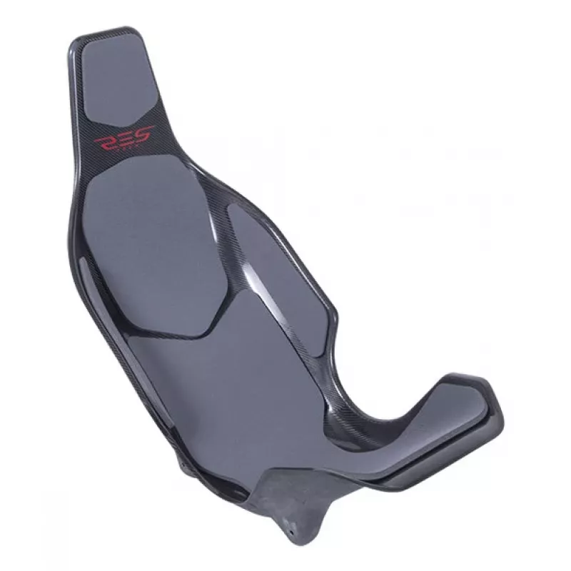 Res-Tech X1 CARBON SEAT - grijs, racezit, grijs, carbon, neopreen