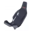 Res-Tech X1 CARBON SEAT - zwart, racezit, zwart, carbon, neopreen