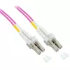 Techly LC/LC multimode 50/125 OM4 5m glasvezelkabel ILWL D5-LCLC-050/OM4