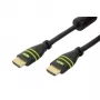 Techly 2 m High-Speed-HDMI-kabel met Ethernet A/A M/M ferriet ICOC HDMI-FR-020