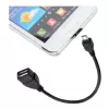 Techly USB2.0 OTG-kabel A-bus / Micro-B-stekker 0,2 m ICOC UOTG-194